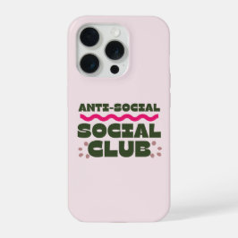 Anti-Social Social Club Iphone Case iPhone 15 Pro Hoesje