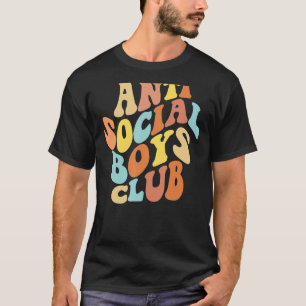 Anti-sociale boys Club Funny Introvert tegen de ma T-shirt