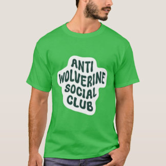 Anti-sociale club Oversized T-shirt
