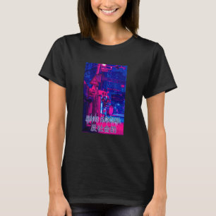 Anti-sociale streetslijtkleding, kleding, esthetis t-shirt