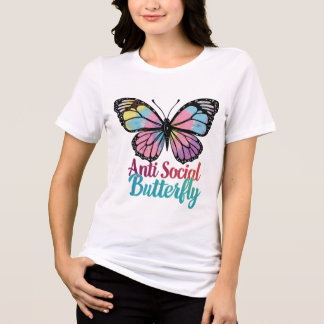 Anti-Sociale Vlinder – Introvert Statement T-shirt