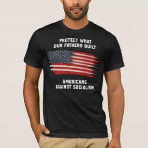 Anti-socialisme VS op 4 juli 2010 T-shirt