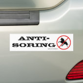 Anti-Soring sticker (Op auto)