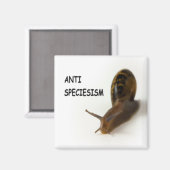 Anti speciesisme magneet (Voorkant / Achterkant)
