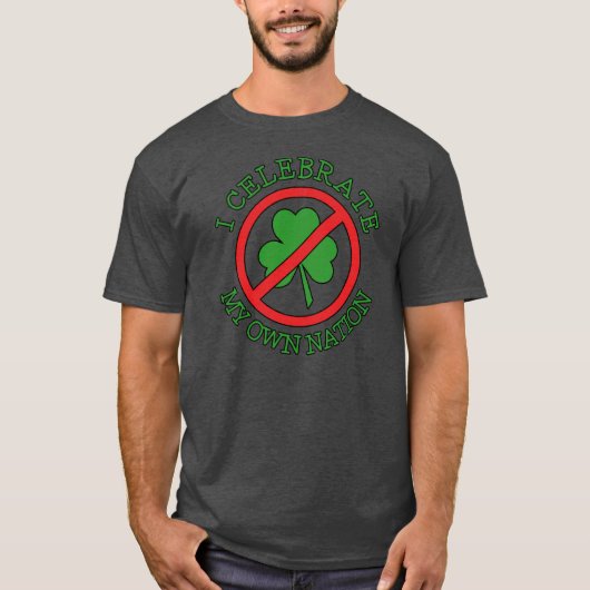 Anti-St Patrick's Day T-Shirt (Voorkant)