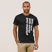 Anti-staat, anti-oorlog, pro-markt Shirt (Voorkant volledig)