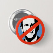 ANTI-STRUIK - ANTI-George W Struik Ronde Button 5,7 Cm (Voorkant /achterkant)