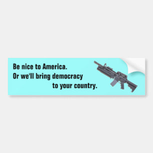 Anti-struik Bumpersticker