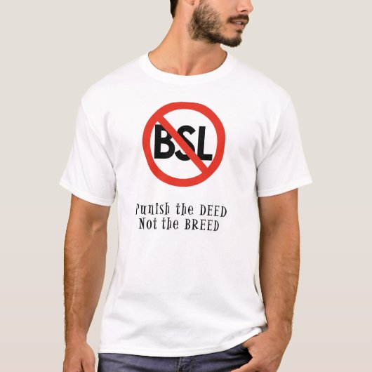 Anti T-shirt de BSL : Punissez le contrat, pas la (Devant)