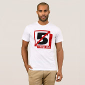 Anti T-shirt de logo du SB 5 (Devant entier)