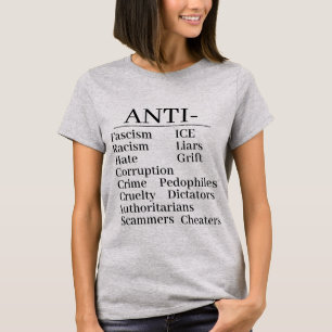 Anti-T-shirt T-shirt