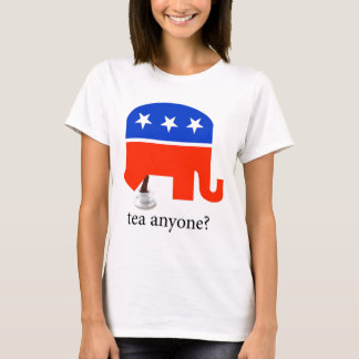 Anti-Tea Party Republican Elephant Poop T-Shirt