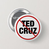 Anti Ted Cruz Politiek Ronde Button 5,7 Cm (Voorkant /achterkant)