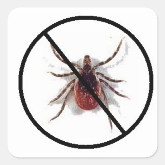 Anti Tick Sticker (Voorkant)