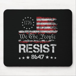 Anti Trump 8647 verzet zich tegen impeach Trump im Muismat