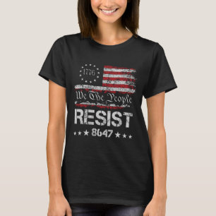 Anti Trump 8647 verzet zich tegen impeach Trump im T-shirt