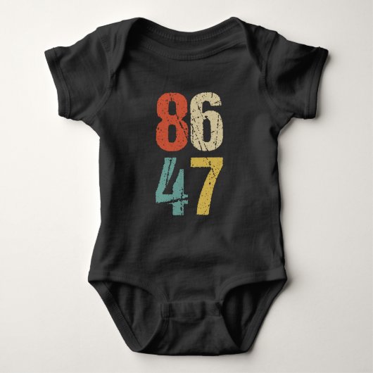 Anti-Trump - 86 47 I Romper (Voorkant)