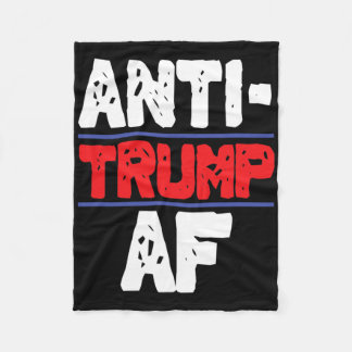 Anti Trump AF verzet zich tegen President Funny Gi Fleece Deken