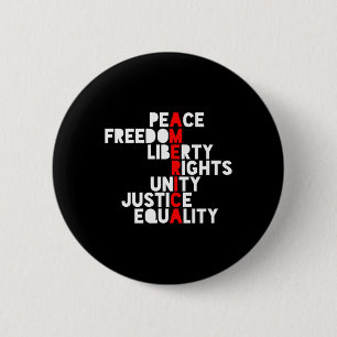 Anti-Trump Amerika Betekenis Ronde Button 5,7 Cm