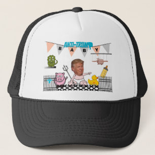 Anti Trump / Baby, Trucker Hat Trucker Pet