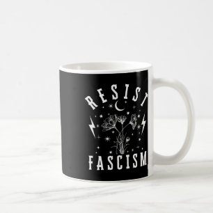 Anti-Trump Bloemenhaat Leugens en Fascisme Weersta Koffiemok