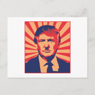 Anti-Trump Briefkaart