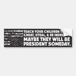 Anti Trump Bumpersticker