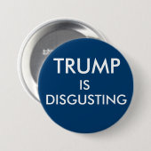 Anti-Trump-Button Ronde Button 7,6 Cm (Voorkant /achterkant)