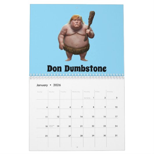 Anti Trump Calendar Kalender (Jan 2026)