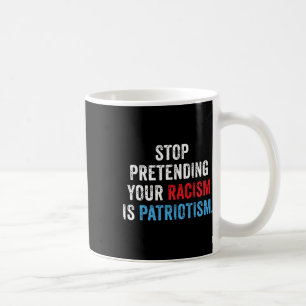 Anti-Trump Co-volwassenen Anti-racisme Koffiemok