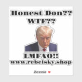 Anti-Trump Decal Sticker (Vel)