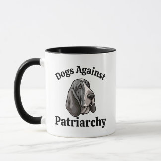 Anti Trump Dog Mom Feministische grappige politiek Mok