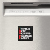 Anti Trump Funny Acronym Magneet (Insitu (Vaatwasser))