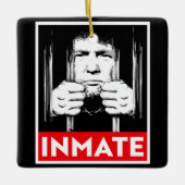 Anti-Trump-gevangene Keramisch Ornament (Voorkant)