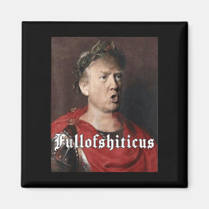 Anti Trump Grappige meme Romeinse Keizer Trump Vol Magneet