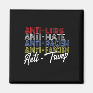 Anti-Trump haat leugens en fascisme verzet zich te Magneet
