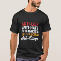 Anti Trump Haat Leugens en Fascisme Weersta Anti T
