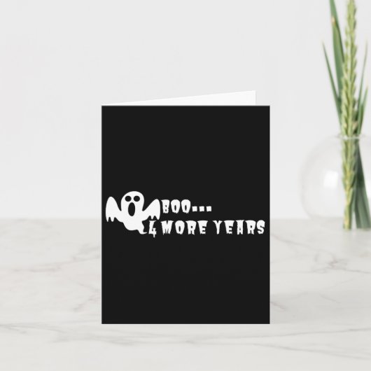 Anti Trump Halloween  Kaart (Voorkant)