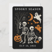 Anti Trump Halloween Skelet FDT Trump Halloween Kaart (Voorkant)