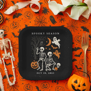 Anti Trump Halloween Skelet FDT Trump Halloween Papieren Bordje