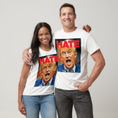 Anti-Trump HATE-ontwerp T-shirt (Unisex)