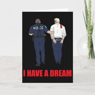 Anti Trump Ik Heb Een Droom Politie Arresteert Tru Kaart