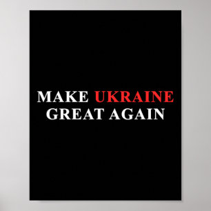 Anti Trump Impeach Trump Maak Oekraïne weer geweld Poster