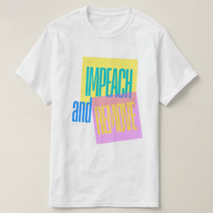 Anti Trump impeach & verwijderen T-shirt