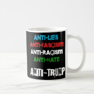 Anti Trump liegt tegen fascisme en haat Trump 86 4 Koffiemok