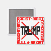 Anti-Trump Magneet (Voorkant / Achterkant)