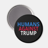 Anti-Trump - Mensen tegen Trump Magneet (Voorkant / Achterkant)