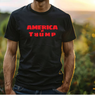 Anti-Trump merch protest roodT-Shirt T-shirt