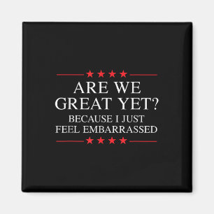 Anti-Trump merchandise voor liberalen & amp; Magneet