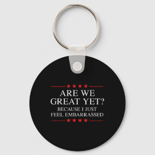 Anti Trump merchandise voor progressief en liberaa Sleutelhanger